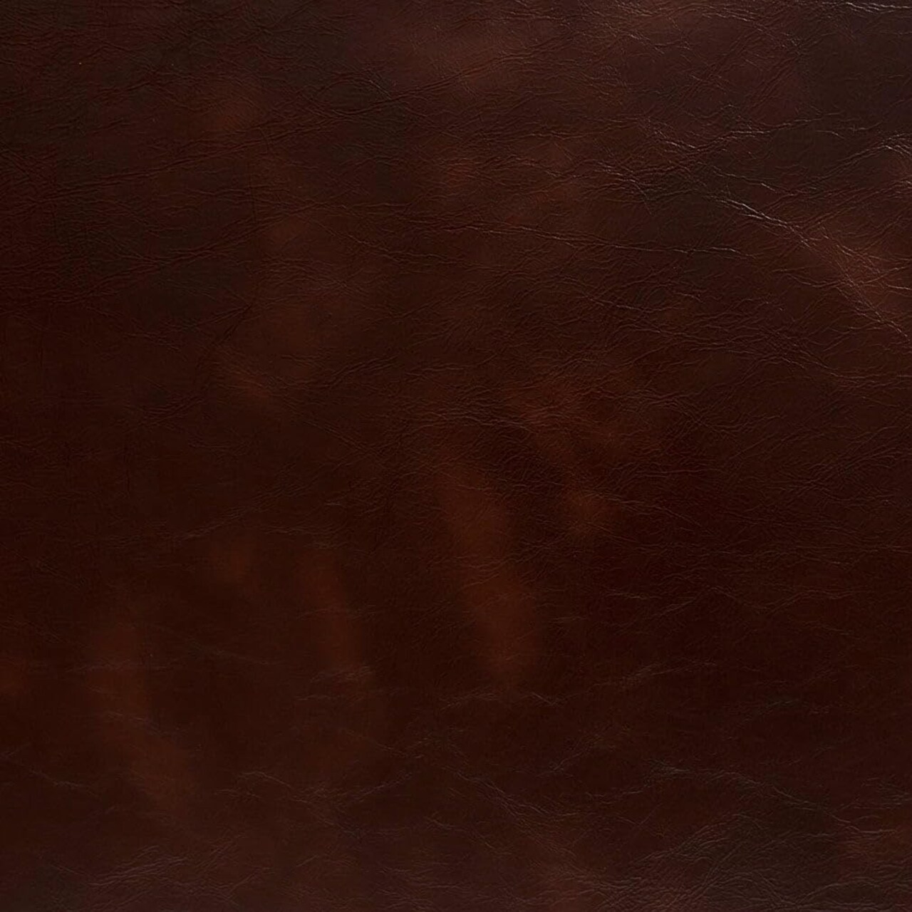 Brown Stain Resistant Performance Pet Friendly Polyurethane Vinyl Upholstery Fabric by The Yard - SKU: Drew Hickory